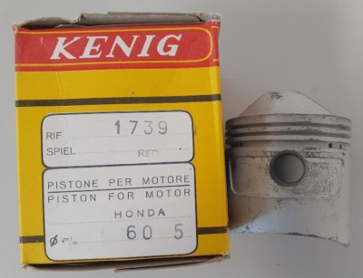 Pair of 60.5 mm Oversized Pistons for Vintage Honda CB77 and CL77