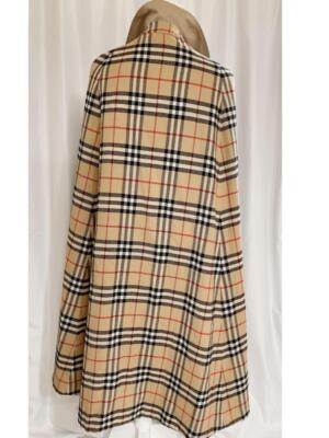 BURBERRY Vintage Made in England Cape Long Coat | eBay