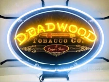 20"x16" Deadwood Tobacco Cigar Neon Sign Lamp Light With HD Vivid Printing LS