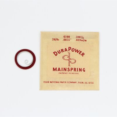 Ressort De Barillet Marco 193 Pour Montre Elgin 20/0 - Neuf Sans étiquette