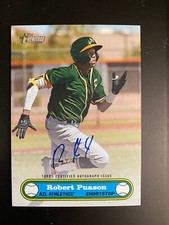 2021 Heritage Minor League 1972 Topps Poster Card Auto #BPB-RP Robert Puason /25