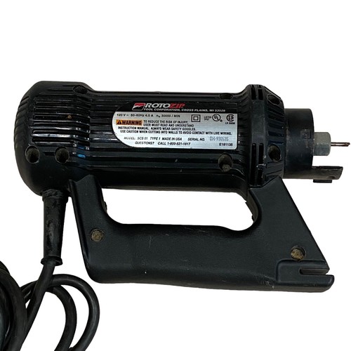 RotoZip SCS01 Heavy Duty Spiral Saw Roto Zip Tested and Working eBay