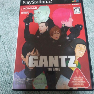 【未開封品】PS２ GANTZ ガンツ PS2 Gantz The Game KONNAMI Playstation 2 NTSC-J From Japan