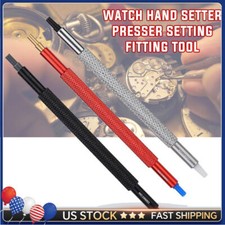3pcs Wrist Watch Hand Fitting Installing Setting Setter Presser Repair Tool