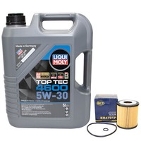 MotoröL Set 5W-30 5 Liter + ÖLfilter SH 4791 P FüR Mazda 6 Stufenheck