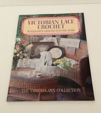 Vintage The Vanessa-Ann Collection “Victorian Lace Crochet “ 38 Design Patterns