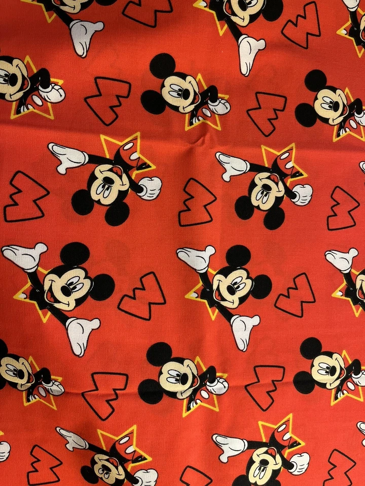 Springs Creative Disney Mickey Cotton Fabric 2015 Sewing Craft 26 x 44 Inch - Image 2 of 4