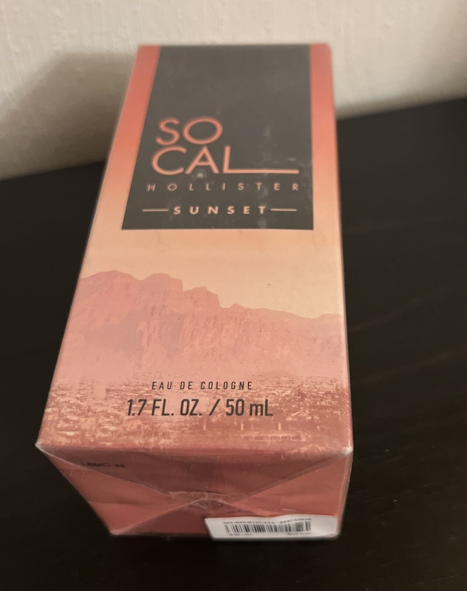 Hollister So Cal Sunset Eau De Cologne Spray for Men 1.7 Oz / 50