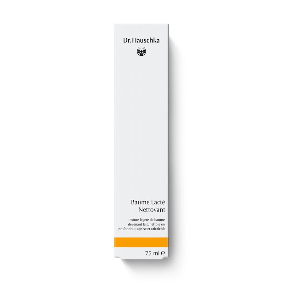 Baume lacté nettoyant Hauschka formule légère contre la peau terne et fatiguée