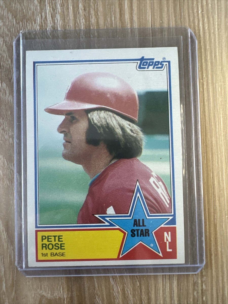 1983 Topps #397 PETE ROSE NL All Star Philadelphia Phillies