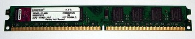 2 GB DDR2-RAM 240-pin PC2-6400U non-ECC 'Kingston KVR800D2N5/2G'  Low-Profil