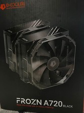 ID-COOLING FROZN A720 BLACK CPU Fan Heatsink Dual 140mm *NEW Open Box