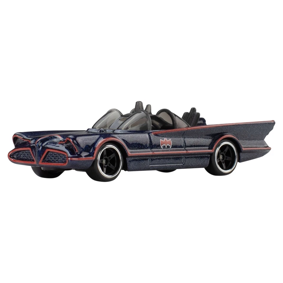 BATMAN modello auto BATMAN CLASSIC TV SERIE BATMOBILE POP CULTURE 1/64 8cm JBL83 - Immagine 4 di 4