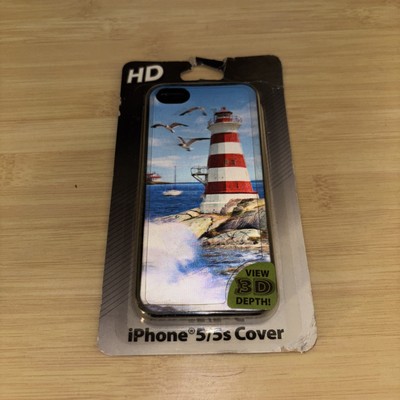 3D Lenticular Cell Phone Case for Apple iPhone 5/5s - Lighthouse NIB