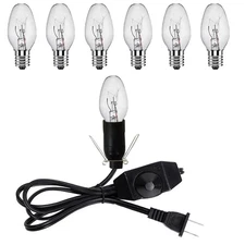 Himalayan Salt Lamp Cord with Dimmer Switch Christmas Bulb,Salt Lamp Cord 5 F...