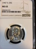 1947-S Washington Quarter Dollar NGC MS65