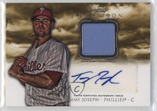 2013 Bowman Inception Auto Relics Tommy Joseph #AR-TJ Auto 0o9