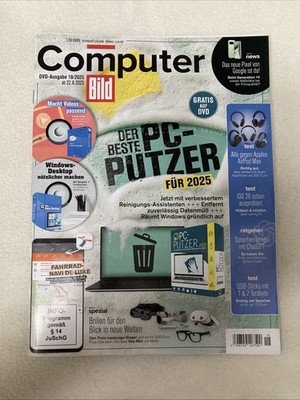 Computer Bild DVD 18/2025 - Der Beste Pc Putzer  Neu Ungelesen 