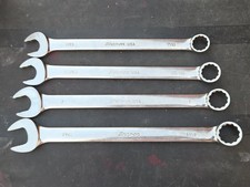 Snap-on Large Wrench Set 78 To 1-116 Sae Made In Usa Tools