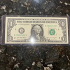 Birthday, Anniversary, Note 04/2/00 One Dollar Fancy Serial Number B 20002400 — photo 5