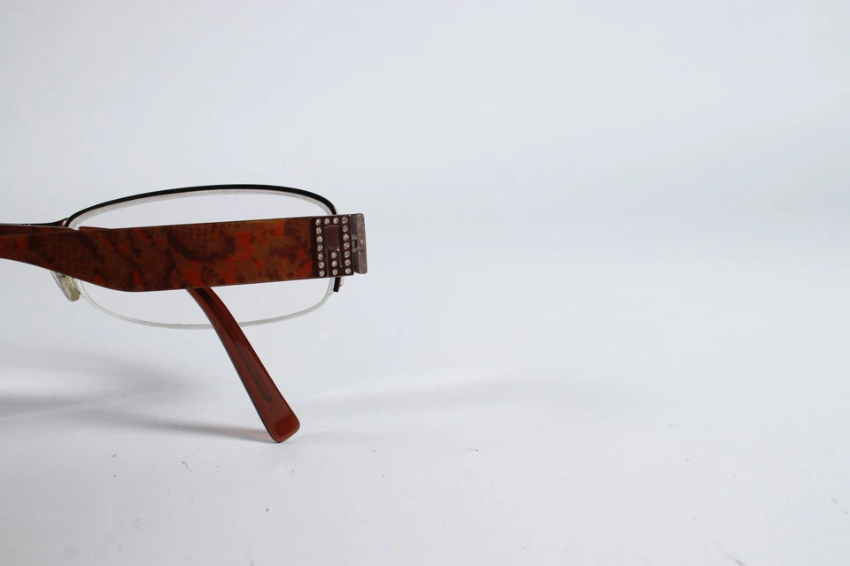 Guess Eyeglasses GU 1584ST Womens Purple Semi-Rimless Metal Glasses Frames 52 mm - Image 4 of 4