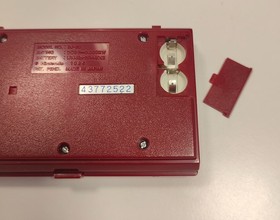 Nintendo Game and Watch Black Jack BJ-60