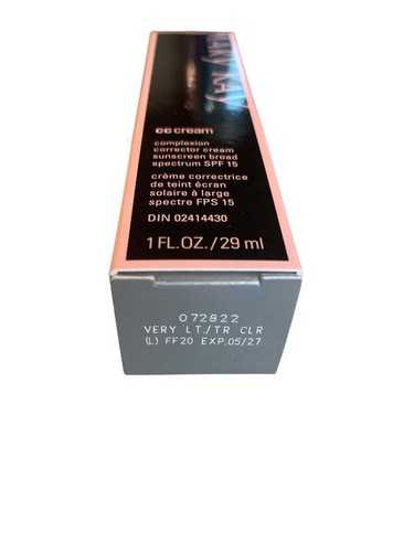 Mary Kay CC Cream Complexion Corrector Foundation SPF 15 Very Light ~ - Picture 5 of 5
