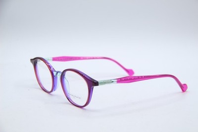 NEW FACE A FACE YAYOI 2 COL 0370 PURPLE BLUE AUTHENTIC FRAMES EYEGLASSES 46-20