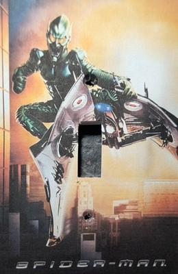Custom Handmade Green Goblin - Light Switch Covers Various Styles