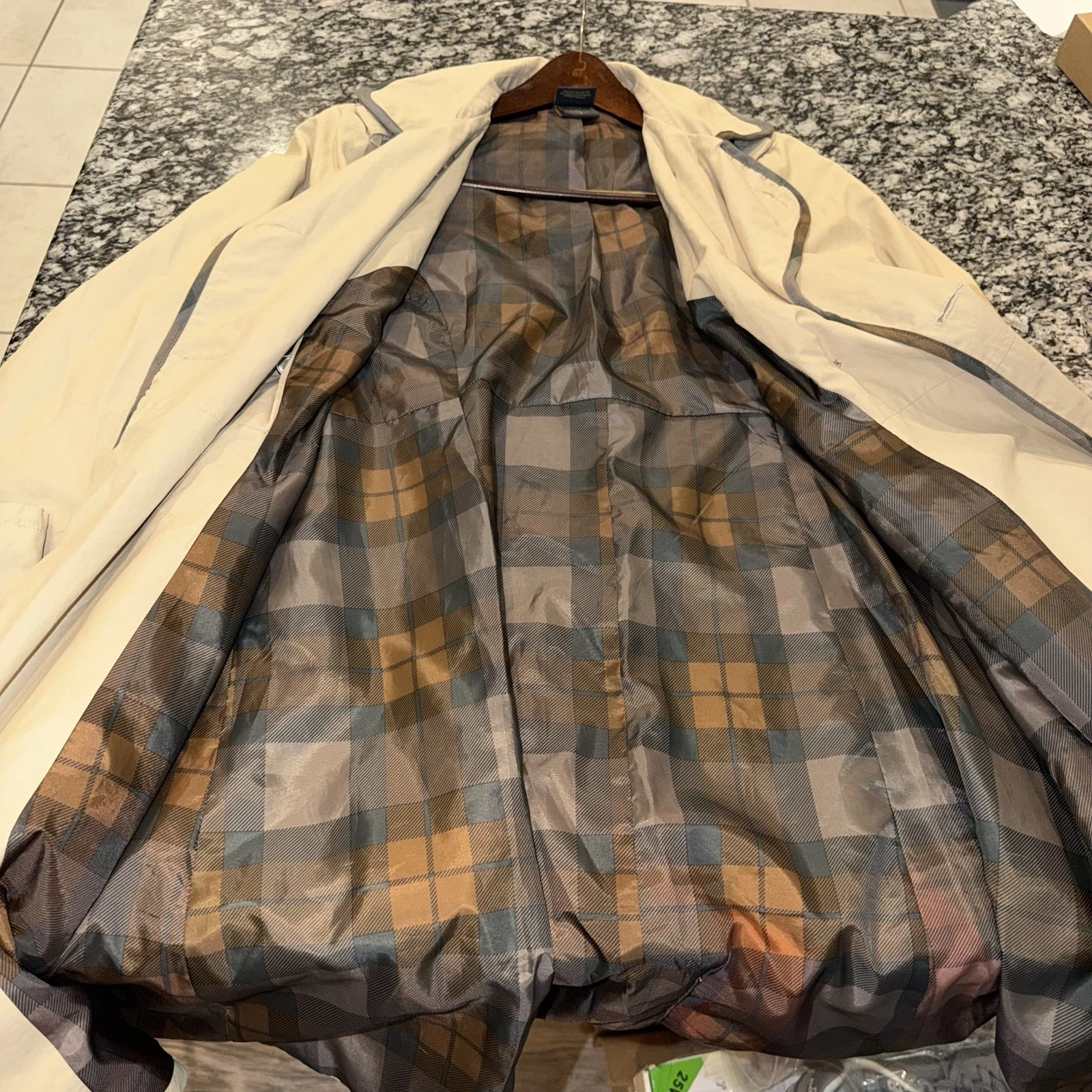 Women’s Torrid Outlander Exclusive Beige Long Trench Coat Cotton Twill Lined  image 2