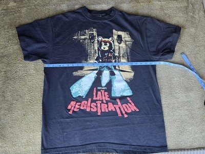 Kanye West Late Registration Shirt XL Reprint Rap Tee Touch The