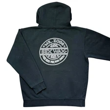 VTG Mr. Zog's Sex Wax Best for Your Stick Skate Surf Hoodie Sweatshirt size M