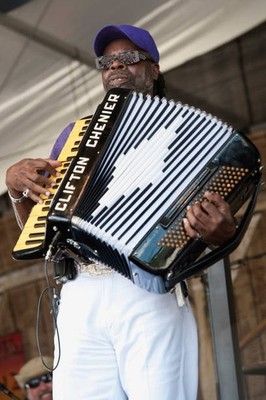 Chenier of CJ Chenier & the Red Hot Louisiana Band performs 2012 N- Old Photo 1