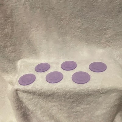 Set of 6 Purple Dr. Browns Traveling Discs