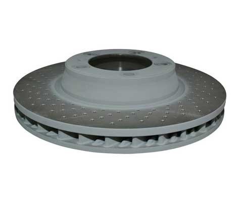 Disque de frein avant PAGID ventilé anti-fading pour Porsche 996 4S gauche