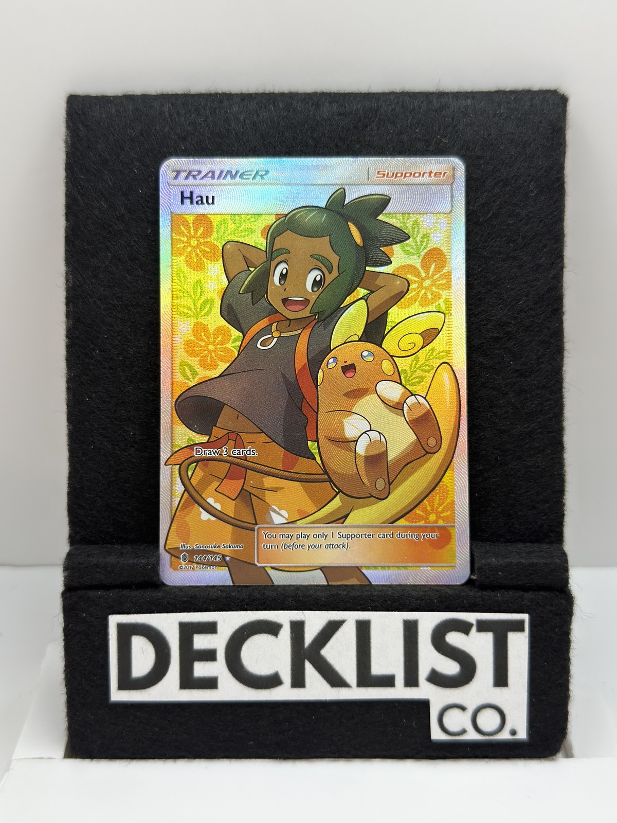 Hau 2017 Sun & Moon: Guardians Rising #144/145 Holo (Full Art) Price Guide - Sports Card Investor Hau 2017 Sun & Moon: Guardians Rising #144/145 Holo (Full Art) Price Guide - Sports Card Investor