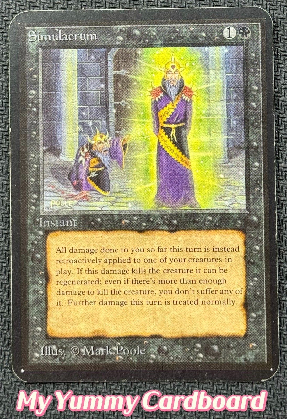 MTG Alpha Simulacrum — Moderately Played | Limited Edition Alpha 1993