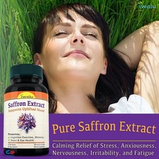 Best Saffron 90 Mg, IWALU FREE SHIPPING Same Day - USA Made