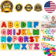 Interactive ABC Puzzle for Toddlers - Enhance Learning  Play with 26 Letters