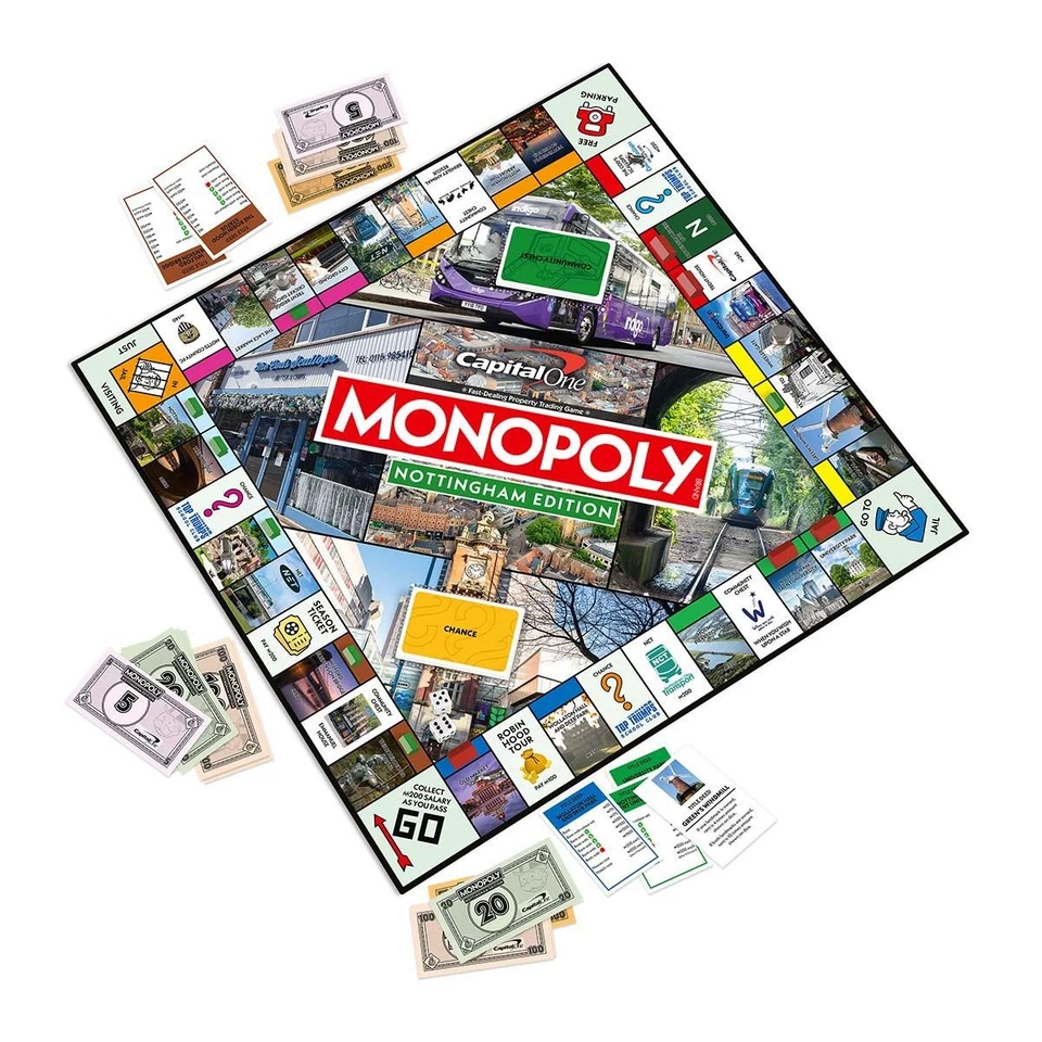 Nottingham Monopoly Board Game - Image 2 of 4