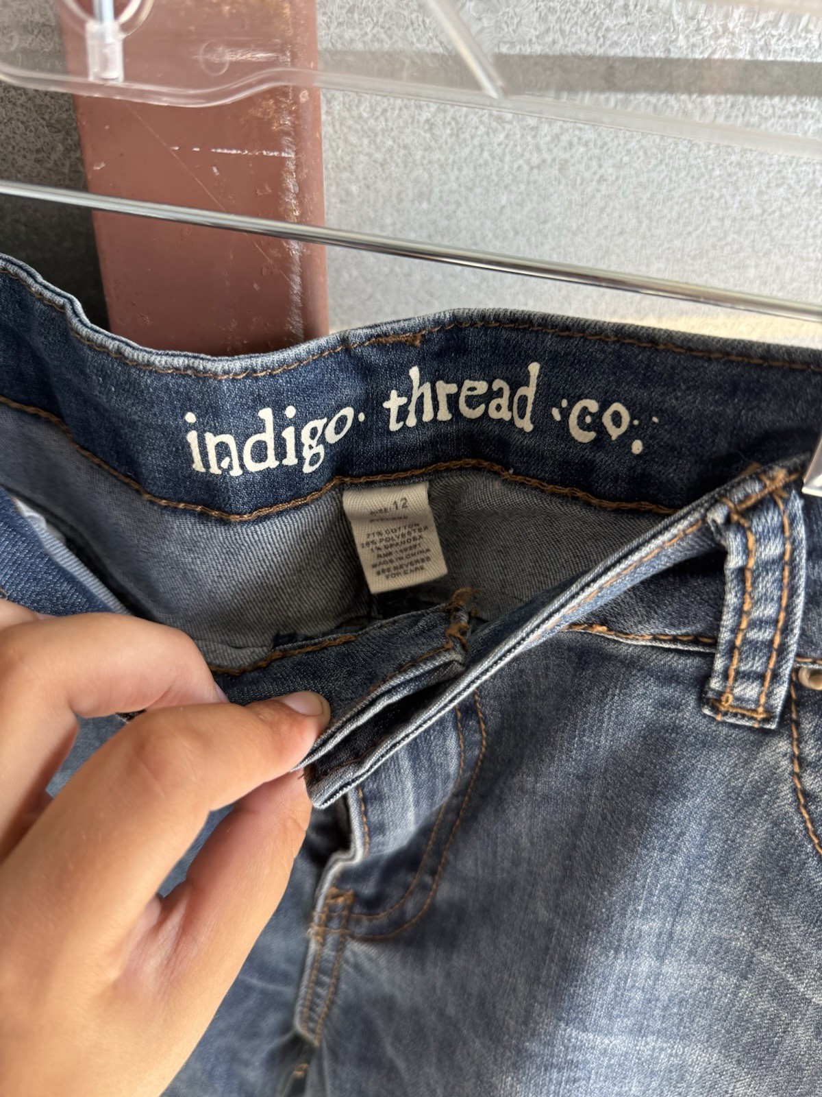 Indigo Thread Co Women’s Patchwork Denim Jeans St… - image 2