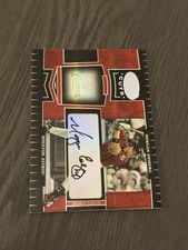 2004 Leaf Certified Cuts Marble Red Signatures /100 #89 MORGAN ENSBERG Auto Card