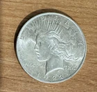1922 Peace Silver Dollar $1 – AU Details – Nice Eye Appeal – 90% Silver Coin