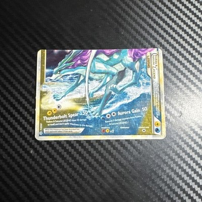 Raikou & Suicune Legend (Bottom) 93/95 Unleashed Holo Moderately Played (MP)  