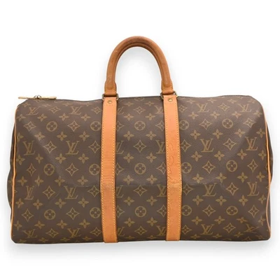 Auth LOUIS VUITTON Monogram Keepall 45 Boston Bag lv8839ff - Photo 1/4