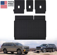 Cargo Mat for 2025 2026 Ford Expedition MAX 7/8 Seats Only Fit Max  Backrest