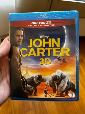 John Carter 3D (2012) mit Taylor Kitsch Blu-ray NEU SEALED
