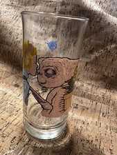 E.T. The Extra-Terrestrial 1982 Pizza Hut Drinking Glass I&rsquo;ll Be Right Back