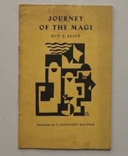 T S ELIOT Journey of the Magi Drawings by E. McKnight Kauffer