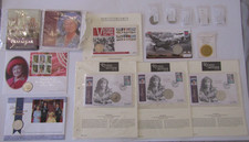 15x &pound;5 Coin Collection Great Britain Mainly FDC & Packs  ,few loose